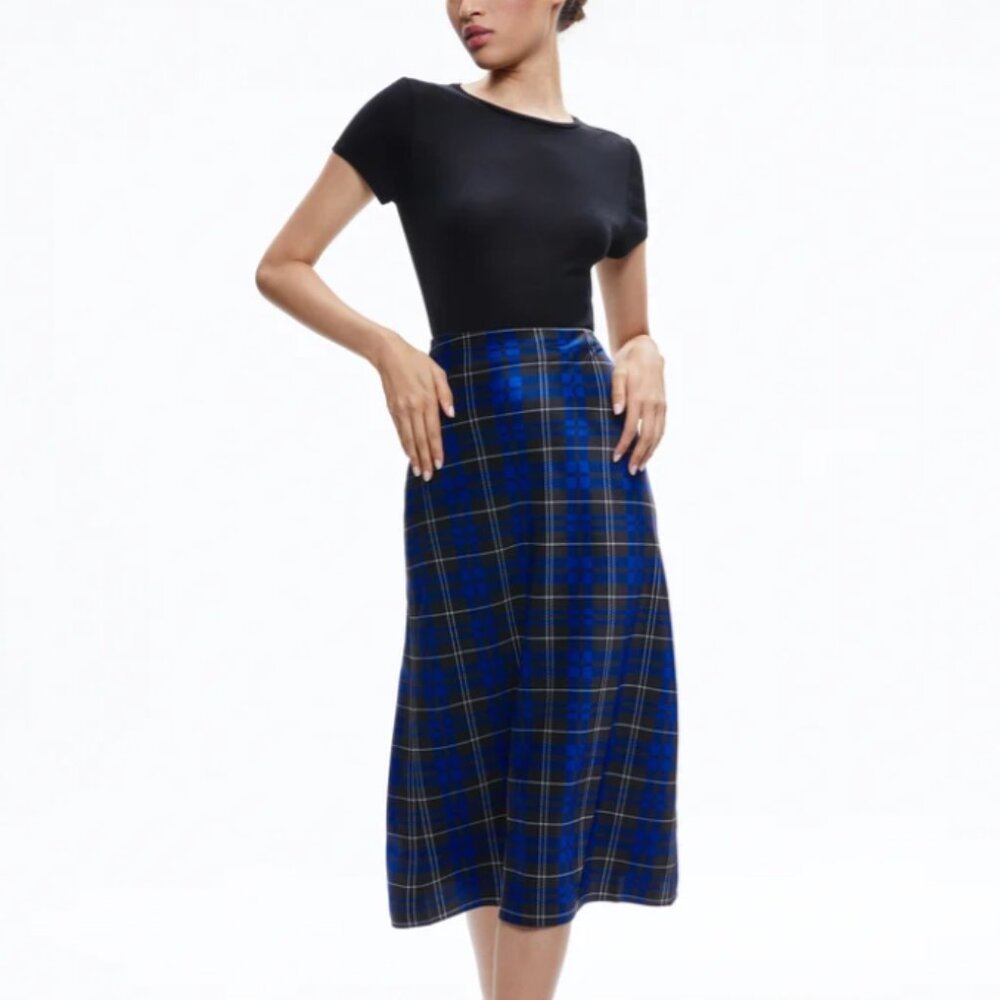 Alice + Oliovia MAEVE MIDI SLIP SKIRT size 6